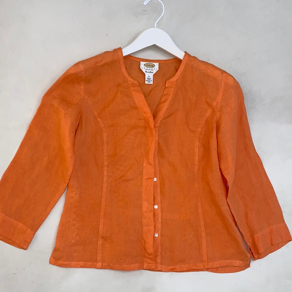 Talbots button up blouse
